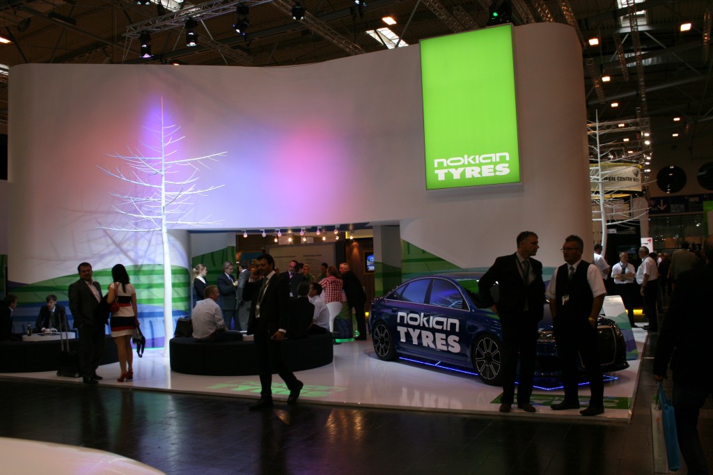 anvelope nokian stand targul international Reifen Messe Essen 2012