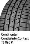 continental contiwintercontact ts830p