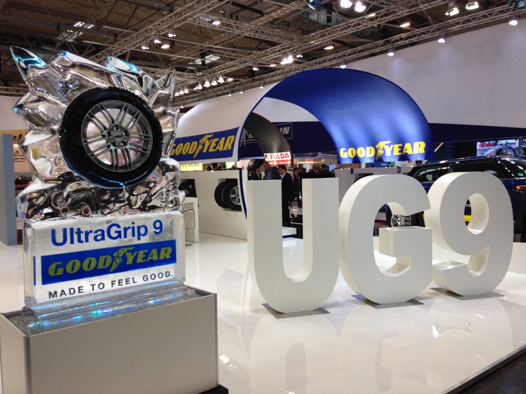 stand goodyear essen tyre show 2014