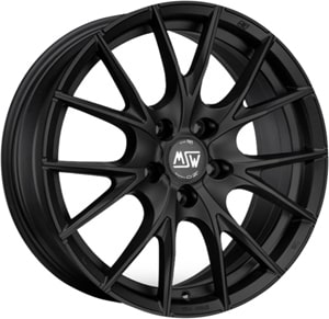 Janta Aliaj MSW 25 Matt Black 8x17 5x108 45 63.4