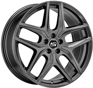 Janta Aliaj MSW 40 Gloss Gun Metal 8x18 5x112 28 66.56