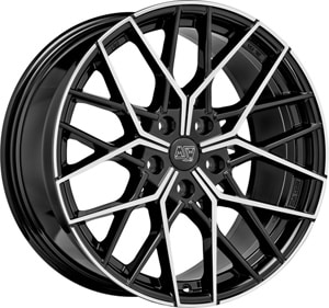 Janta Aliaj MSW 44 Gloss Black Full Polished 10.5x20 5x130 55 71.5