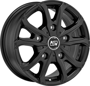 Janta Aliaj MSW 48 Van Matt Black 6.5x16 5x160 60 65