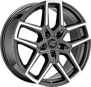 Janta Aliaj MSW 52 Gloss Gun Metal Full Polished 8.5x20 5x112 30 73