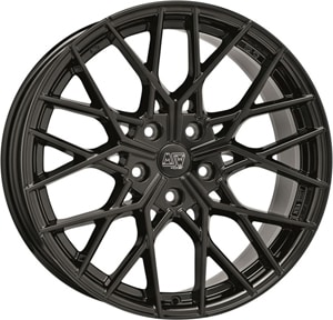 Janta Aliaj MSW 74 Gloss Black 9.5x20 5x120 42 72.56