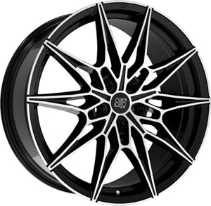 Janta Aliaj MSW 75 Gloss Black Full Polished 8.5x19 5x112 40 73