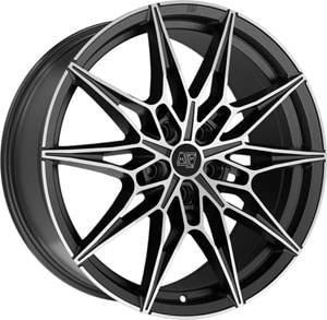 Janta Aliaj MSW 75 Matt Gun Metal Full Polished 8.5x19 5x112 35 73