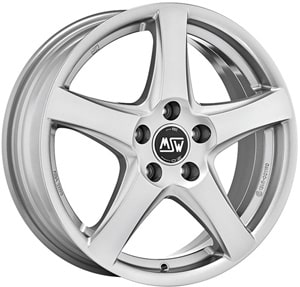 Janta Aliaj MSW 78 Full Silver 6.5x17 5x114.3 46 67.06