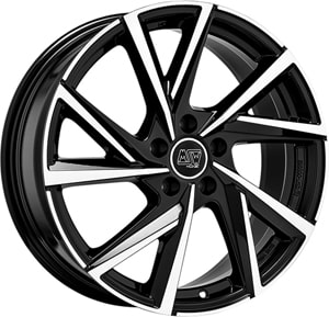 Janta Aliaj MSW 80 5 Gloss Black Full Polished 7.5x17 5x114 40 60.1