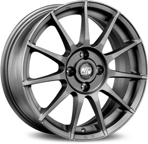 Janta Aliaj MSW 85 Matt Gun Metal 6x15 4x108 32 65.06