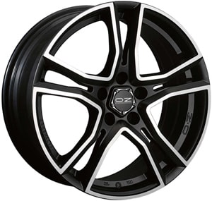 Janta Aliaj OZ ADRENALINA Matt Black Diamond Cut 6.5x15 4x108 18