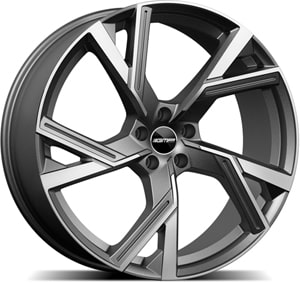 Janta Aliaj GMP ANGEL Matt Anthracite Diamond 10x21 5x112 19 66.5