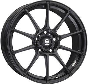 Janta Aliaj SPARCO ASSETTO Gara Matt Black 7.5x17 5x100 35 71.56