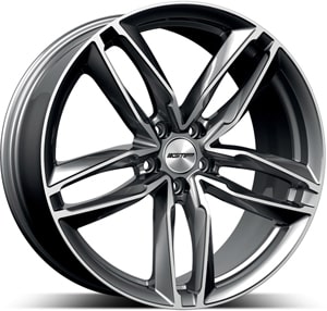 Janta Aliaj GMP ATOM Anthracite Diamond 7.5x17 5x112 28 66.5