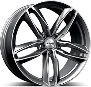 Janta Aliaj GMP ATOM Anthracite Diamond 7.5x17 5x112 45 66.5