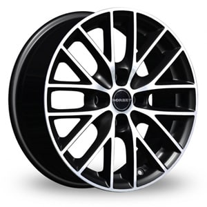 Janta Aliaj BORBET BS4 Black Polished 6.5x15 4x100 40 64.09