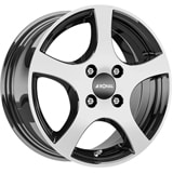 Aliaj-RONAL-CA2-Jetblack-Front-Diamond-Cut-6x14-4x100-30-57