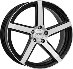 Janta Aliaj DOTZ CP5 Dark 7x17 4x100 45 60.1