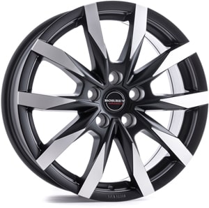 Janta Aliaj BORBET CW5 Black Polished Matt 7.5x18 5x130 53 78.1