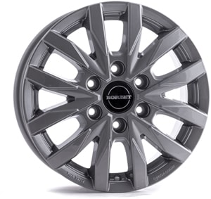 Janta Aliaj BORBET CW6 Mistral Anthracite Polished Glossy 7.5x18 6x139.6 30 106.1