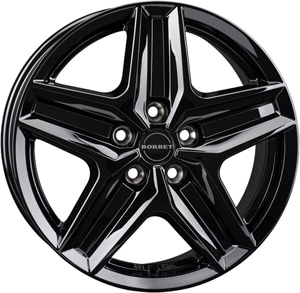 Janta Aliaj BORBET CWZ Black Glossy 7.5x18 5x130 53 78.09