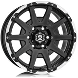 Aliaj-SPARCO-DAKAR-Matt-Black-Lip-Polished-Rivets-7.5x17-5x100-38-