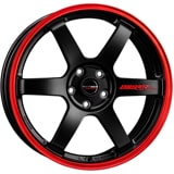 Aliaj-BORBET-DB8GT2-Black-Matt-Rim-Red-8.5x19-5x114.3-40-72.5