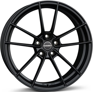 Janta Aliaj BORBET FF1 Deep Black Matt 8x18 5x114.3 40 72.5