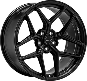 Janta Aliaj SPARCO FF3 Matt Black 8.5x19 5x112 25 66.59