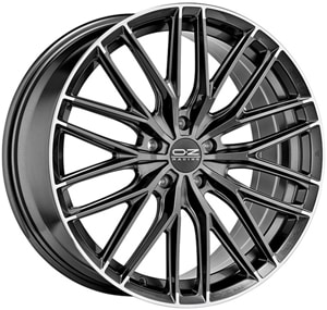 Janta Aliaj OZ GRAN TURISMO HLT Star Graphite Diamond Lip 8.5x19 5x112 45