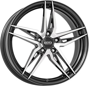 Janta Aliaj DOTZ Interlagos Dark 7.5x19 5x112 51 57.1