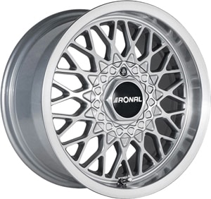 Janta Aliaj RONAL LS Silver Rim Lip Diamond Cut 7.5x15 4x100 25 57.1
