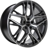 Aliaj-GMP-LUNICA-Matt-Anthracite-Diamond-8.5x20-5x110-31-65.09