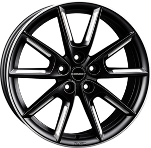 Janta Aliaj BORBET LX19 Black Matt Silver Spoke Rim 8x19 5x114.3 50 72.5