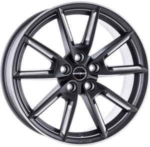 Janta Aliaj BORBET LX19 Matt Silver Spoke Rim 8x19 5x112 44 66.5