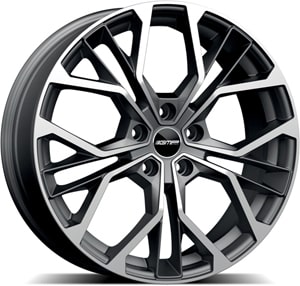 Janta Aliaj GMP MATISSE Matt Anthracite Diamond 7x17 4x100 38 60.1