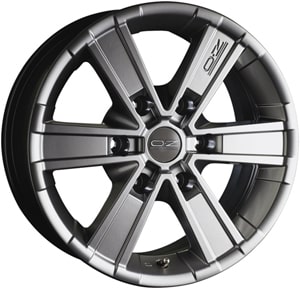 Janta Aliaj OZ OFF ROAD 6 Metal Titanium 7x16 6x127 35 78.1