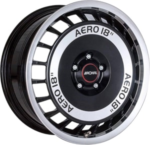 Janta Aliaj RONAL R50 AERO Black Front Diamond Cut 8x18 5x110 35 65.1