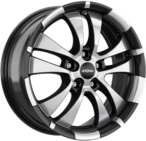 Janta Aliaj RONAL R59 Jetblack Front Diamond Cut 6x15 4x100 35 68