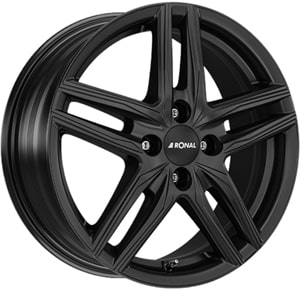 Janta Aliaj RONAL R65 Jetblack Matt 6.5x17 5x112 51 76