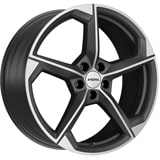 Aliaj-RONAL-R66-Orbit-Grey-Matt-Front-Diamond-Cut-8x19-5x120-50-65.1