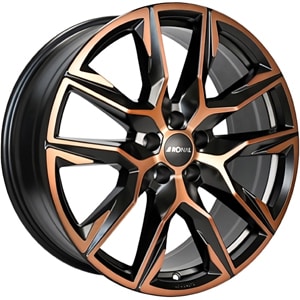 Janta Aliaj RONAL R71 Jetblack Copper Matt 8.5x20 5x112 30 66.5