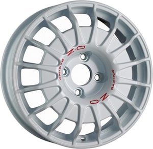 Janta Aliaj OZ RALLY NEVE AL White Red Lettering 5x16 5x114.30 38 67.1
