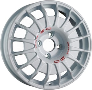 Janta Aliaj OZ RALLY NEVE AL White Red Lettering 5x16 5x114.3 38 67.1