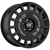 Aliaj-OZ-RALLY-RACING-Gloss-Black-Silver-Lettering-7x17-4x100-45-68
