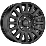 Aliaj-OZ-RALLY-RAID-Matt-Black-Silver-Lettering-8.5x18-6x114.3-40-66.1