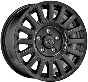 Janta Aliaj OZ RALLY RAID Matt Black Silver Lettering 8.5x18 6x139.7 47 93.1