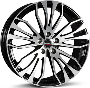 Janta Aliaj BORBET RB Black Polished 8.5x19 5x108 45 72.5