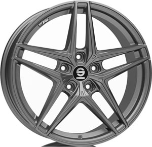 Janta Aliaj SPARCO RECORD Matt Graphite 8.5x19 5x114.3 50