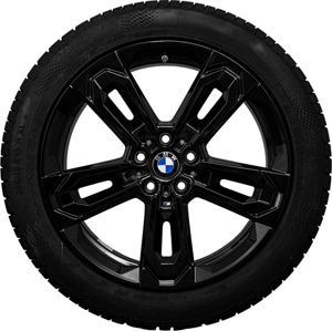 Janta Aliaj BMW Roata completa OE BMW M Performance Double Spoke871M 8x19 5x112 46 66.6